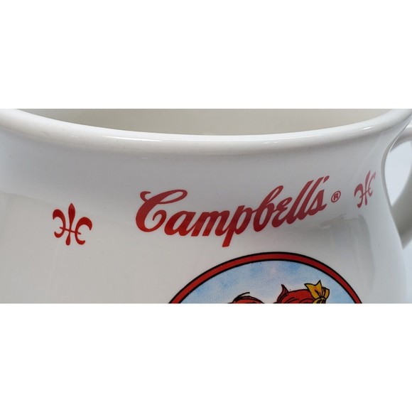Vintage Campbell Kid's Soup Mug Cup Bowl 2000 Collectible 20 Oz - Picture 11 of 11